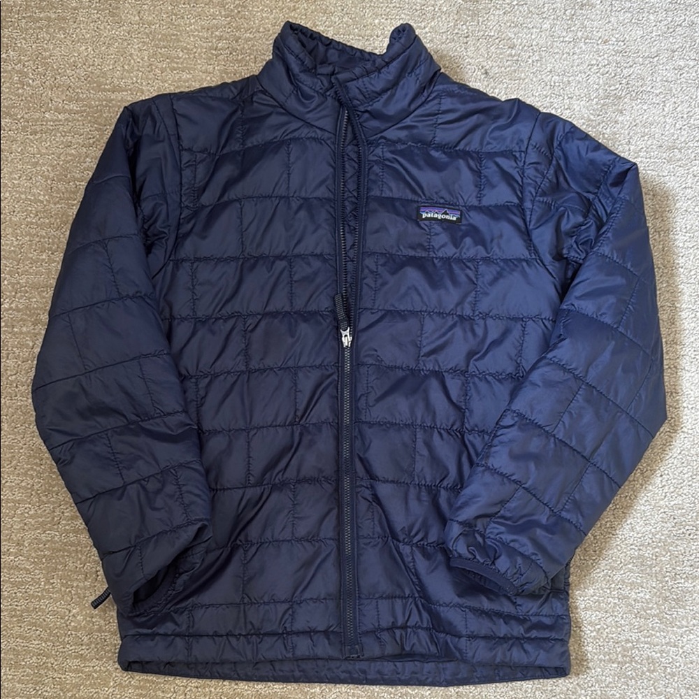 Navy Patagonia Kids Jacket